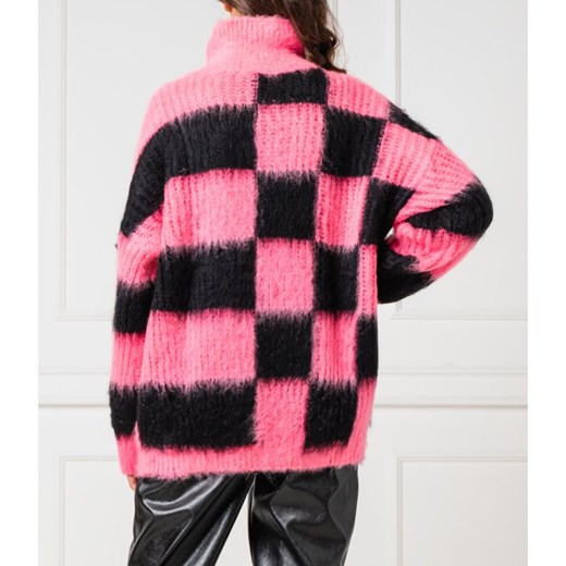 MSGM Sweter | Oversize fit | z dodatkiem wełny S okazyjna cena Gomez Fashion Store