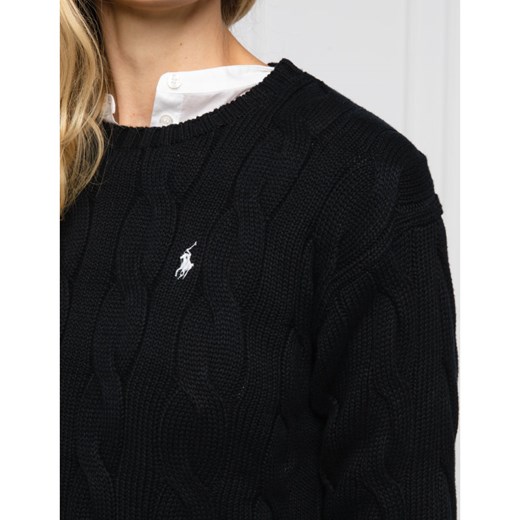 Sweter damski Polo Ralph Lauren z okrągłym dekoltem Odzież Damska CB VPJS