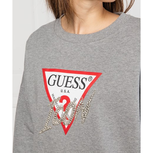 GUESS JEANS Bluza icon | Loose fit S okazyjna cena Gomez Fashion Store