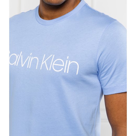 T-shirt męski Calvin Klein z napisem 