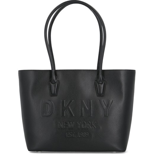 Shopper bag DKNY skórzana 