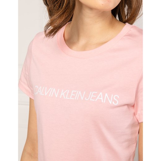 Calvin Klein Jeans T-shirt INSTITUTIONAL | Slim Fit L okazja Gomez Fashion Store