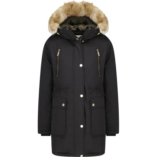 Parka damska Michael Kors bez wzorów