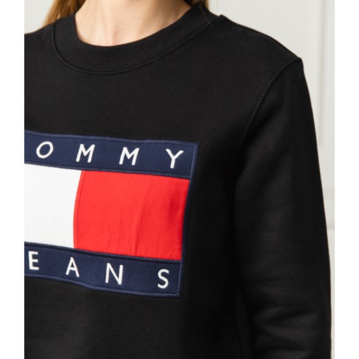 Tommy Jeans Bluza TJW TOMMY FLAG | Regular Fit Tommy Jeans M okazja Gomez Fashion Store