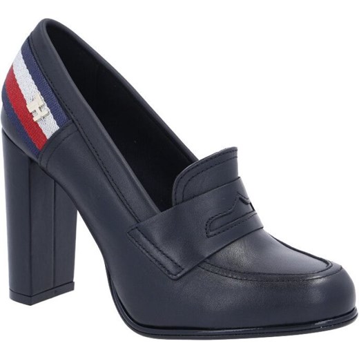 Czółenka Tommy Hilfiger skórzane
