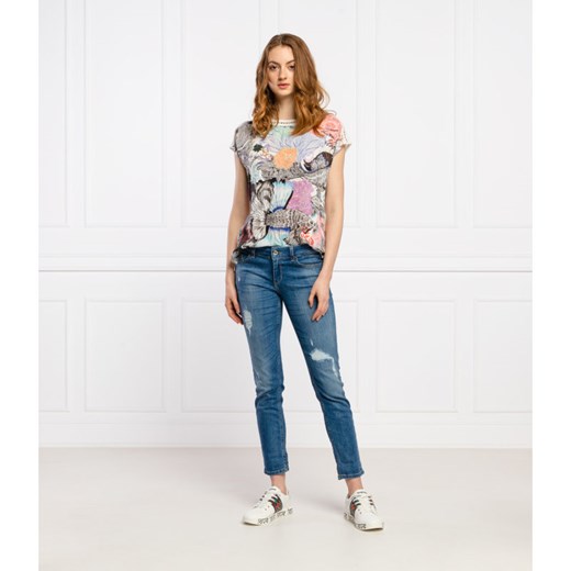Desigual T-shirt VIENA | Regular Fit Desigual M wyprzedaż Gomez Fashion Store