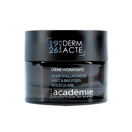 Academie Moisturizing Cream - Krem nawilżający z kwasem hialuronowym i ceramidami dermashop czarny aktywna