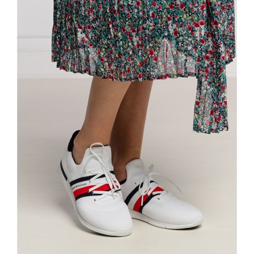 Buty sportowe damskie Tommy Hilfiger sneakersy sznurowane na wiosnę 