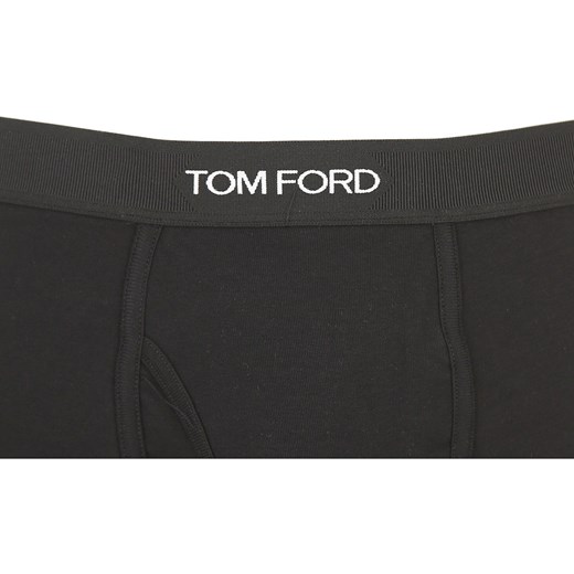 Majtki męskie czarne Tom Ford z elastanu 