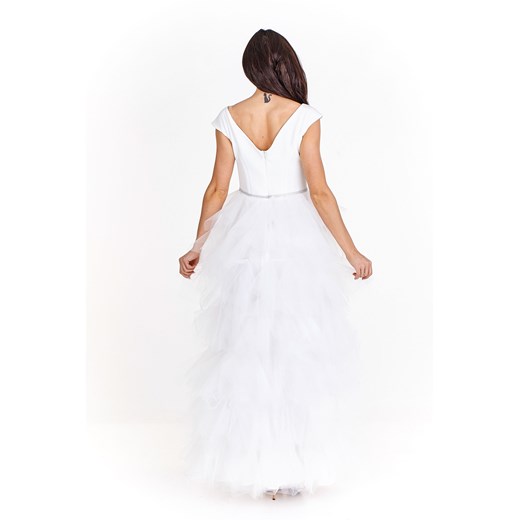 Sukienka maxi z efektowną szyfonową spódnicą Ptakmoda.com 38 ptakmoda.com
