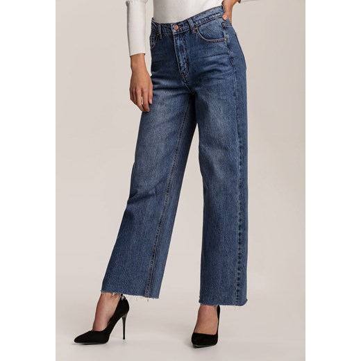 Niebieskie Jeansy Culottes Arrievi Renee 38 Renee odzież