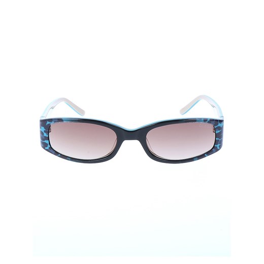 Damskie okulary przeciwsłoneczne w kolorze niebiesko-turkusowym Guess 51 Limango Polska