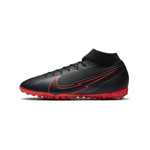 Buty piłkarskie na sztuczną nawierzchnię typu turf Nike Mercurial Superfly 7 Academy TF - Czerń Nike 42.5 Nike poland