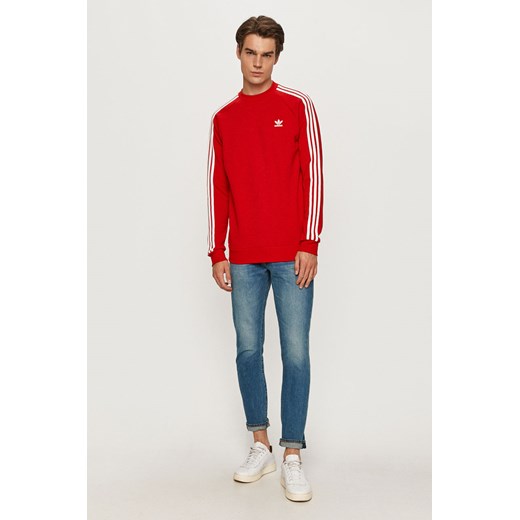 Bluza męska Adidas Originals w paski jesienna 