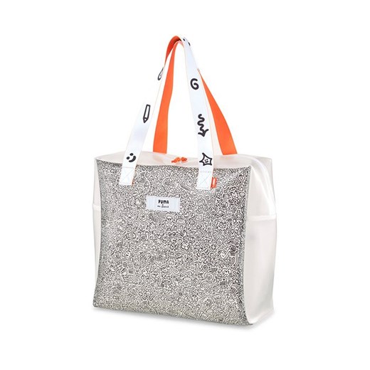 Shopper bag Puma mieszcząca a4 w sportowym stylu matowa 