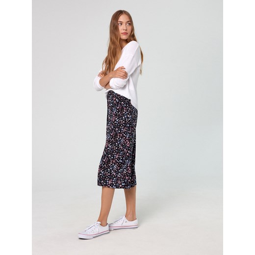 Cropp - Spódnica midi z wiskozy - Cropp M Cropp
