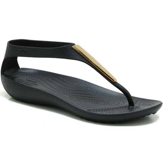 Japonki CROCS-SERENA-METALLIC-BAR-FP-W-206420 Crocs 41,5 okazja hitobuwie.pl