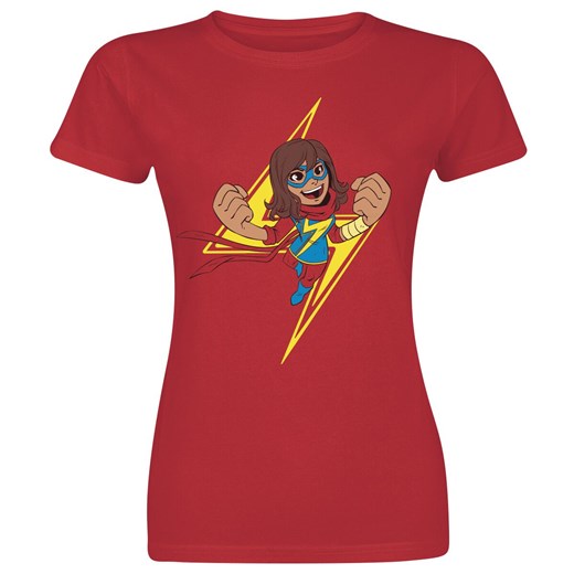 Avengers - Ms. Marvel - Cute - T-Shirt - czerwony XL EMP