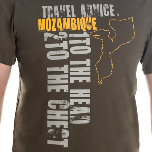 Koszulka T-shirt Helikon "Travel Advice: Mozambique" Olive Green (TS-TAM-CO-02) H M Militaria.pl