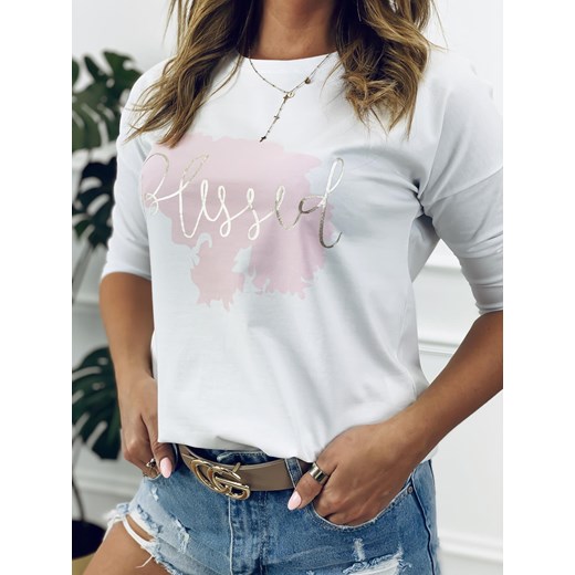 BLUZKA BLESSED WHITE Kenza.pl Uniwersalny Kenza.pl