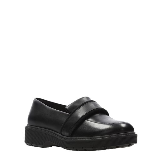Skórzane slippersy "Alexa Ruby" w kolorze czarnym Clarks 39 Limango Polska