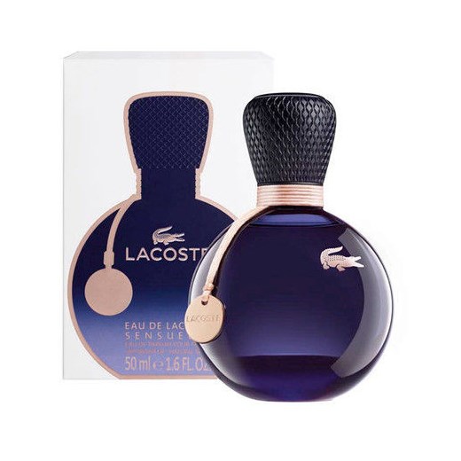 Lacoste Eau de Lacoste Sensuelle 50ml W Woda perfumowana perfumy-perfumeria-pl czarny woda