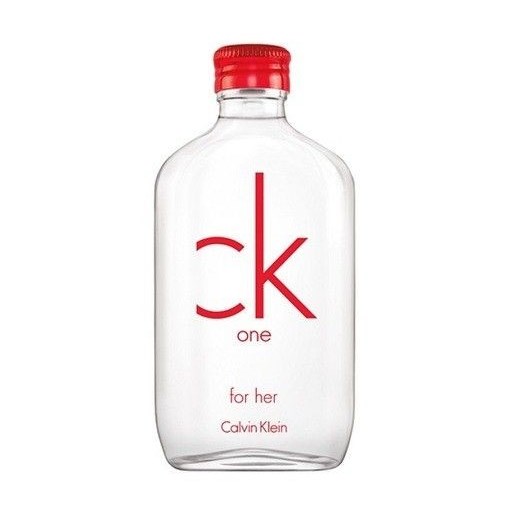 Calvin Klein CK One Red Edition for Her 100ml W Woda toaletowa perfumy-perfumeria-pl bialy woda