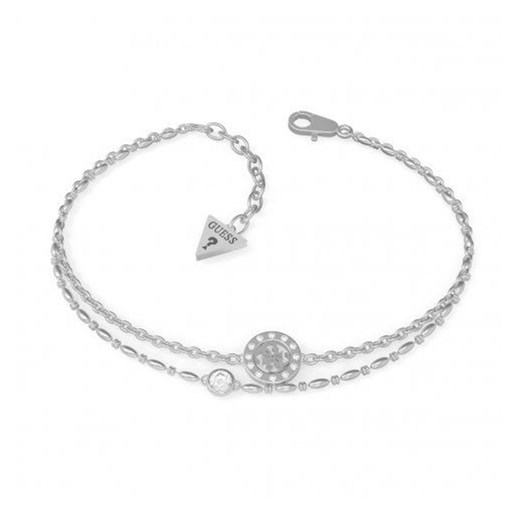 Biżuteria Guess damska bransoletka srebrna logo UBB79032-L  otozegarki