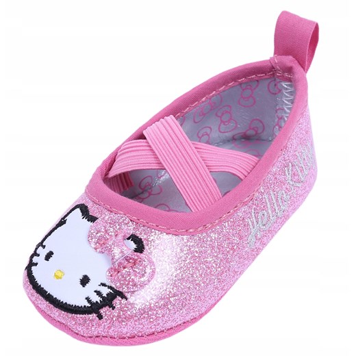 Różowe niemowlęce balerinki Hello Kitty 9-12 m 80 Oficjalny sklep Allegro