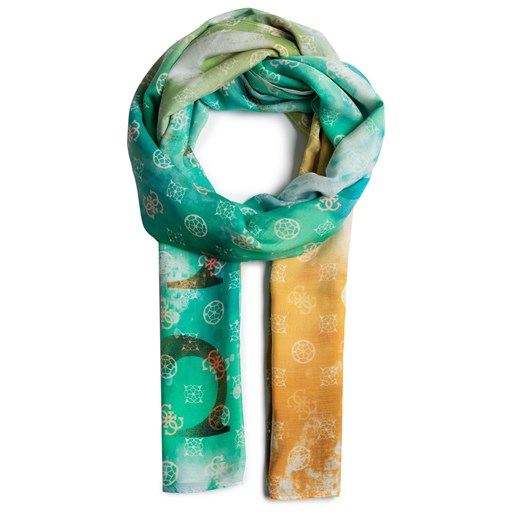 Szal GUESS - Not Coordinated Scarves AW8418 COT03  GRE eobuwie.pl