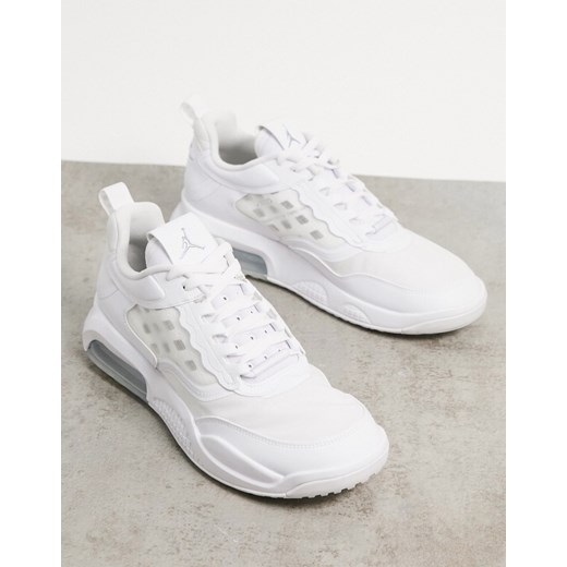 Nike – Jordan Air Max 200 – Białe buty sportowe z metalicznymi wstawkami-Biały Jordan 42 Asos Poland