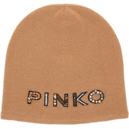 Pinko Czapka TROPICALE | z dodatkiem wełny i kaszmiru Pinko Uniwersalny Gomez Fashion Store