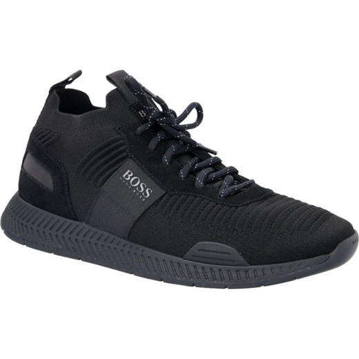 Boss Sneakersy Titanium_Runn_knst | z dodatkiem skóry 40 Gomez Fashion Store