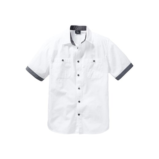 Koszula z krótkim rękawem | bonprix Bonprix 43/44 (XL) bonprix