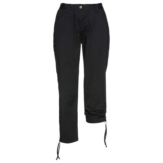 Spodnie "papertouch" ze stretchem i wygodnym paskiem, dł. 7/8 | bonprix Bonprix 48 okazyjna cena bonprix