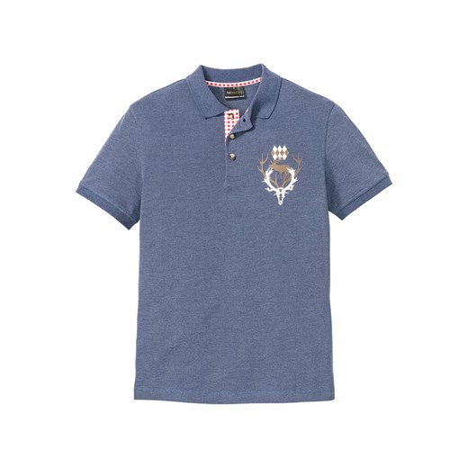 Shirt polo w ludowym stylu | bonprix Bonprix 56/58 (XL) bonprix