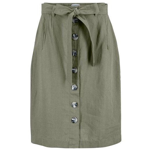 Spódnica przyjazna dla środowiska, TENCEL™ lyocell z lnem | bonprix Bonprix 40 wyprzedaż bonprix