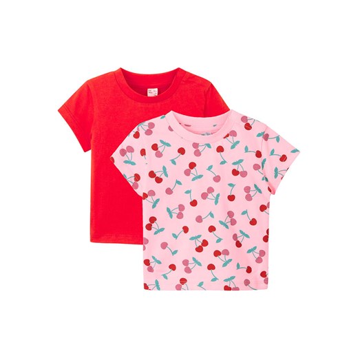 Koszulka niemowlęca (2 szt.), bawełna organiczna | bonprix Bonprix 56/62 bonprix wyprzedaż