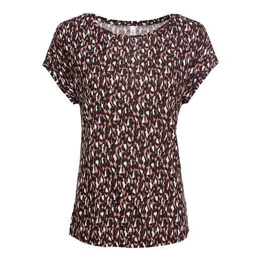 Shirt w cętki leoparda | bonprix Bonprix 40/42 bonprix wyprzedaż