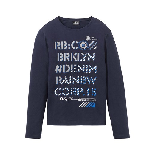 Shirt z długim rękawem Slim Fit | bonprix Bonprix 68/70 (4XL) bonprix