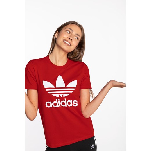 Koszulka adidas TREFOIL TEE GI7061 RED 36 eastend