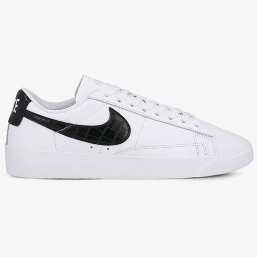Buty sportowe damskie Nike na wiosnę sznurowane płaskie białe 