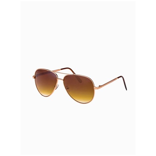 Okulary przeciwsłoneczne A190 - brązowe uniwersalny promocja ombre