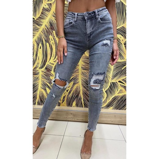 SPODNIE JEANS RE-DRESS GRAY M Yasmin Boutique