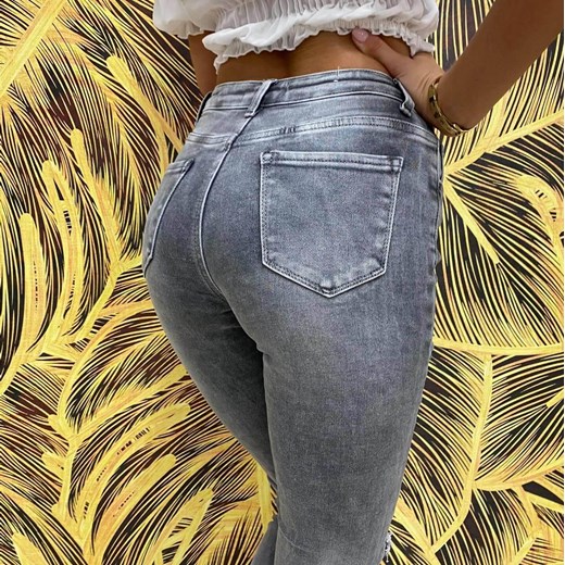 SPODNIE JEANS RE-DRESS GRAY S Yasmin Boutique