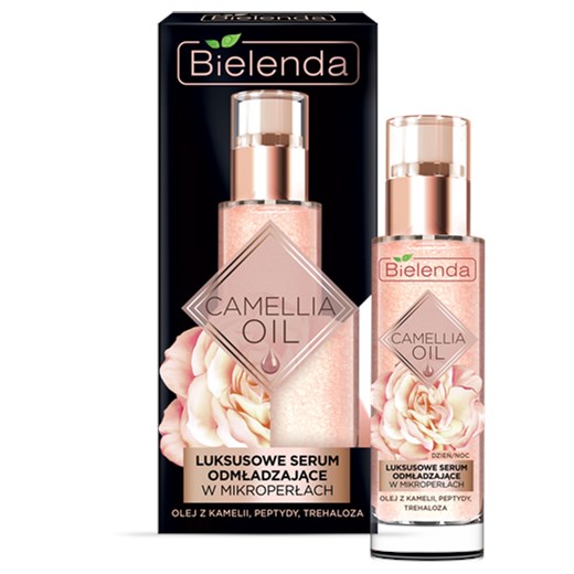 BIELENDA_Camellia Oil luksusowe serum odmładzające w mikroperłach 30ml Bielenda perfumeriawarszawa.pl