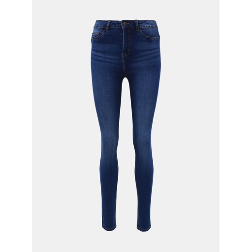 Niebieskie jeansy skinny od Noisy May Callie - XS Noisy May L Differenta.pl
