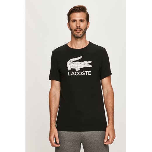 T-shirt męski Lacoste wiosenny z krótkim rękawem 