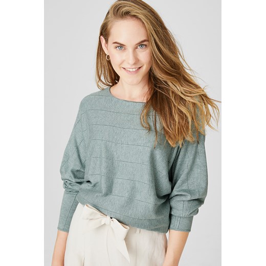 C&A Sweter-w paski, Zielony, Rozmiar: XL Yessica XL C&A