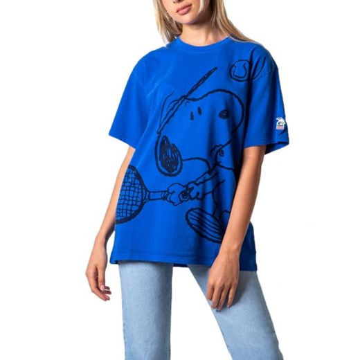 Levi`s T-shirt Kobieta - Graphic Relaxed Tee Snoopy - Niebieski L Italian Collection Worldwide